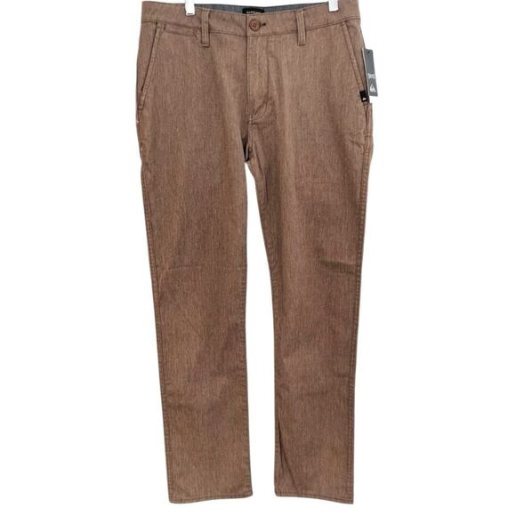 New with tag Quiksilver Everyday Union pant, taupe brown, size 31. - Picture 1 of 7